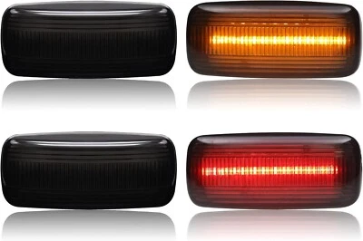 SHINEFIT 4Pcs LED Side Marker Lights Compatible with 2010-2018 Ram 2500 3500 Dually, R...