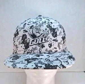 San Diego Gulls Hockey Hat Cap Digital Camo Snapback Black White - Picture 1 of 8