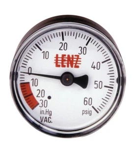 Filter Gauges, 1/8 NPT Port, PSI 60 - Picture 1 of 1