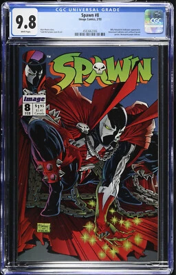 SPAWN #8 CGC 9.8 1993 Image Comics Just Graded