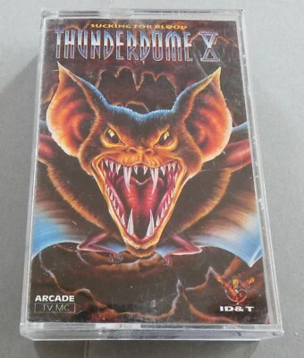 RARE K7 CASSETTE AUDIO TAPE THUNDERDOME X VOULUME 10 HARDCORE - Photo 1/4