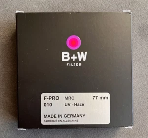 B+W Schneider Clear UV Haze MRC 010M (66070252) 77mm Filter - Picture 1 of 6