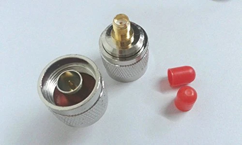 1x N plug male to SMA female jack RF Coax connector copper high quality ships f - Image 1 of 1