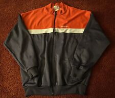 Vintage Adidas Jacket Jumper Top Track Rare Retro 70s 80s Blue Trefoil