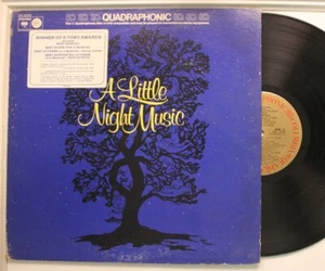 Stephen Sondheim Quadraphonic Lp A Little Night Music Soundtrack On Columbia - V - Picture 1 of 1