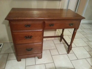 Vintage Mahogany Student Desk by Hungerford Memphis circa 1960's  - Picture 1 of 6