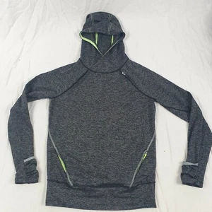 Sweaty Betty Dark Grey Running Hoodie With Zip Pockets Size UK XS Gym Sports - Picture 1 of 12