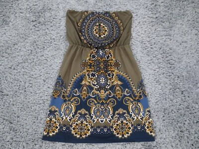 Top Maurices para mujer mediano verde cachemira elástico doble elástico sin tirantes EE. UU. Foto 1 de 4