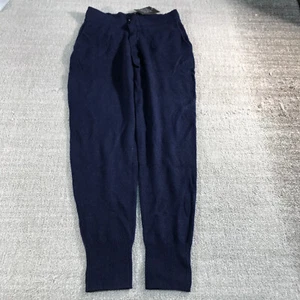 Naadam Jogger Womens Small Cashmere Tracksuit Jogger Blue Navy 28x28 - Picture 1 of 10