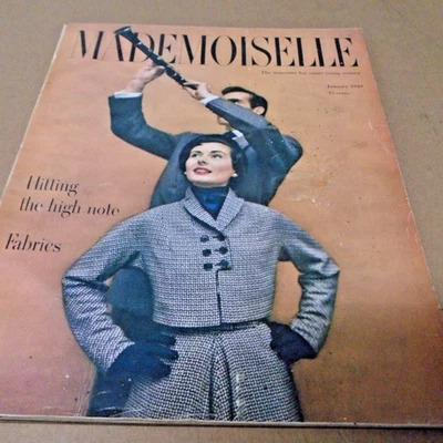MADEMOISELLE MAGAZINE 1/ 1949 ~ TRUMAN CAPOTE short story~for smart young women Foto 1 de 4