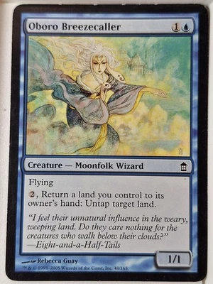 Oboro Breezecaller - Saviors of Kamigawa - Magic the Gathering MTG Nice! - Image 1 of 3