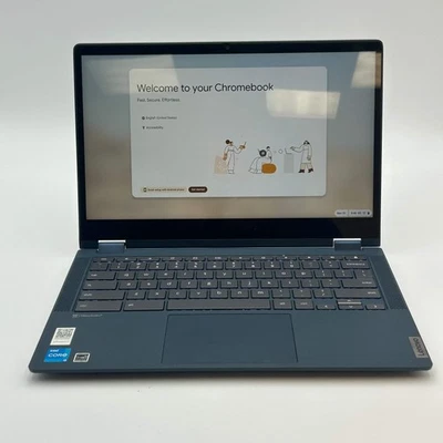 Used Lenovo IP Flex 5 Chromebook - 13 inch - Core i3 - 8GB RAM - 128GB - Black - Image 1 of 4