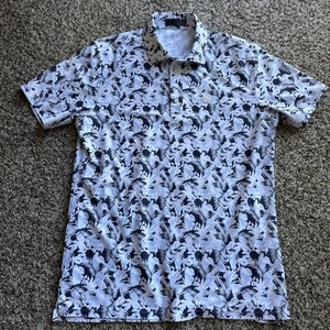 Polo geométrico grande G/Fore para hombre - Imagen 1 de 4