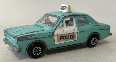 Vintage Original Dinky 270 Ford Escort Panda Police Diecast Model Car Unboxed A - Image 1 of 4