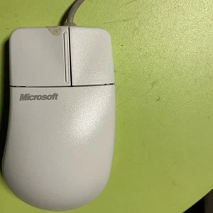 Vintage Microsoft Serial Mechanical Ball Wired Mouse DB9 (9-Pin) New - Picture 1 of 6