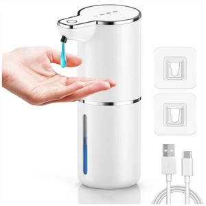 Automatic Soap Dispenser, 1200mAh Soap Dispenser, Wall Mounting Electric3580 - Picture 1 of 7