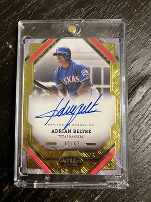 Adrian Beltre 2025 nivel uno automático/49 Foto 1 de 2