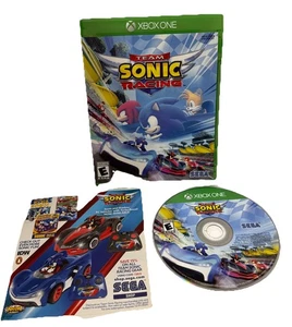 Team Sonic Racing - Microsoft Xbox One CIB descansado funcionando sin arañazos - Imagen 1 de 5