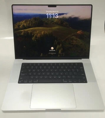 Apple MacBook Pro 16 дюймов 3456 x 2234 M1 Max 32 ГБ 1 ТБ Retina Touch ID 2022 с подсветкой - Изображение 1 из 4