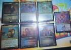 MTG Commanders x7! Foil Thick Cardstock Commanders Perfect For Gameplay Use EDH