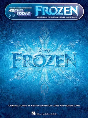 Ez Play 212 Frozen Music From Motion Picture Song Book Songbook Piano Keyboard - Image 1 of 2