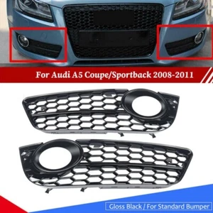 Für 08-11 Audi A5 Waben Gitter Lüftungsgitter Stoßstange Grill Nebelscheinwerfer - Bild 1 von 19