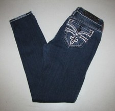 Womens Rock Revival Celine Skinny Stretch Jeans. Size 30 Blue. 31" Inseam.