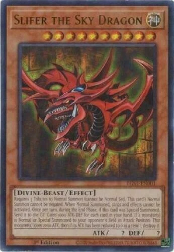 YUGIOH Slifer the Sky Dragon Deck Complete 40 Cards - Image 1 of 1