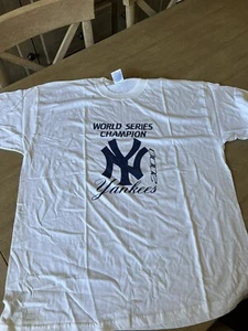 ny yankees t-shirt xxl world series champion 2000 NOS - Picture 1 of 6