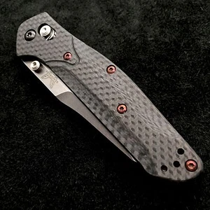  (11) Bronze Titanium { Screws } for Benchmade 940-1 Osborne (NO KNIFE)  - Picture 1 of 3