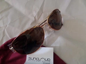SUNCLOUD Sonnenbrille PATROL Tortoise&Gold Aviator mit Staubbeutel  - Bild 1 von 2
