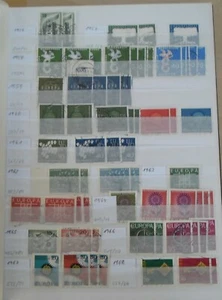 blaues Briefmarken-Album Europa CEPT - Bild 1 von 7