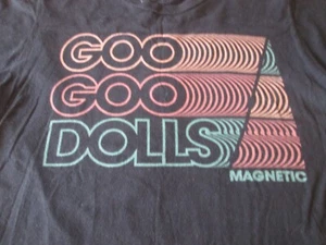 GOO GOO DOLLS Magnetic 2014 Tour doppelseitiges Konzert T-Shirt Medium - Bild 1 von 4