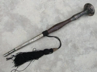 Vintage Victorian Engraved Sterling Silver 925 Fine 13" Umbrella/Parsol Handle  - Image 1 of 4