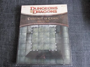 WOTC D&D 4E D20 DN4 CATEDRAL DEL CAOS AZULEJOS NUEVO SW DUNGEON DRAGON 3.5E 5E HB HC - Imagen 1 de 2