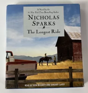 NEW Nicholas Sparks The Longest Ride Abridged Audiobook 7 Hours on 6 CDs Great - Foto 1 di 5