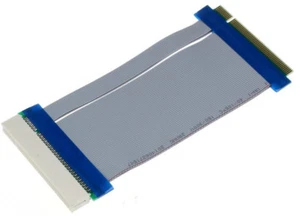 32Bit PCI Flexible Riser Card, 32bit PCI Ribbon Extender. 19cm Long - Afbeelding 1 van 1