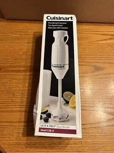 NOWY Cuisinart 2-biegowy blender ręczny Quick Prep CSB-33 biały stalówka - Zdjęcie 1 z 4