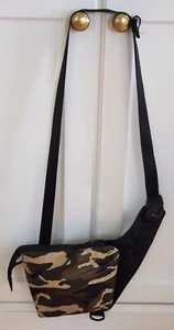 Bolso Bandolera Nike Negro Verde Salvia Camuflaje Plegable Embalable - Imagen 1 de 5