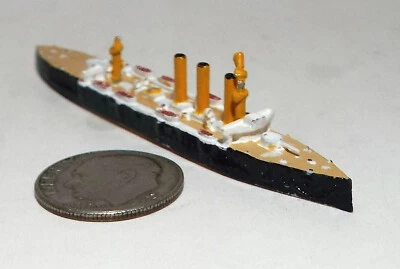 Pieza de juego de guerra naval Pre-World War One Cruiser Foto 1 de 4