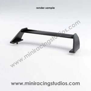 Alerón 3D SUBARU IMPREZAA MSC/SCALEAUTO impreso en Rígido o Flexible - Imagen 1 de 2