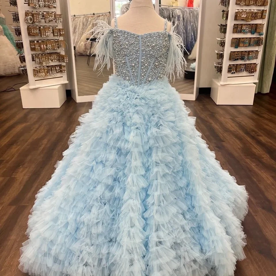 Custom Made little Kid Teens Preteen Birthday Formal Party Pageant Gown - Image 1 of 4