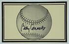 Billy Connors Chicago Cubs Signed Autographed 3x5 Index Card