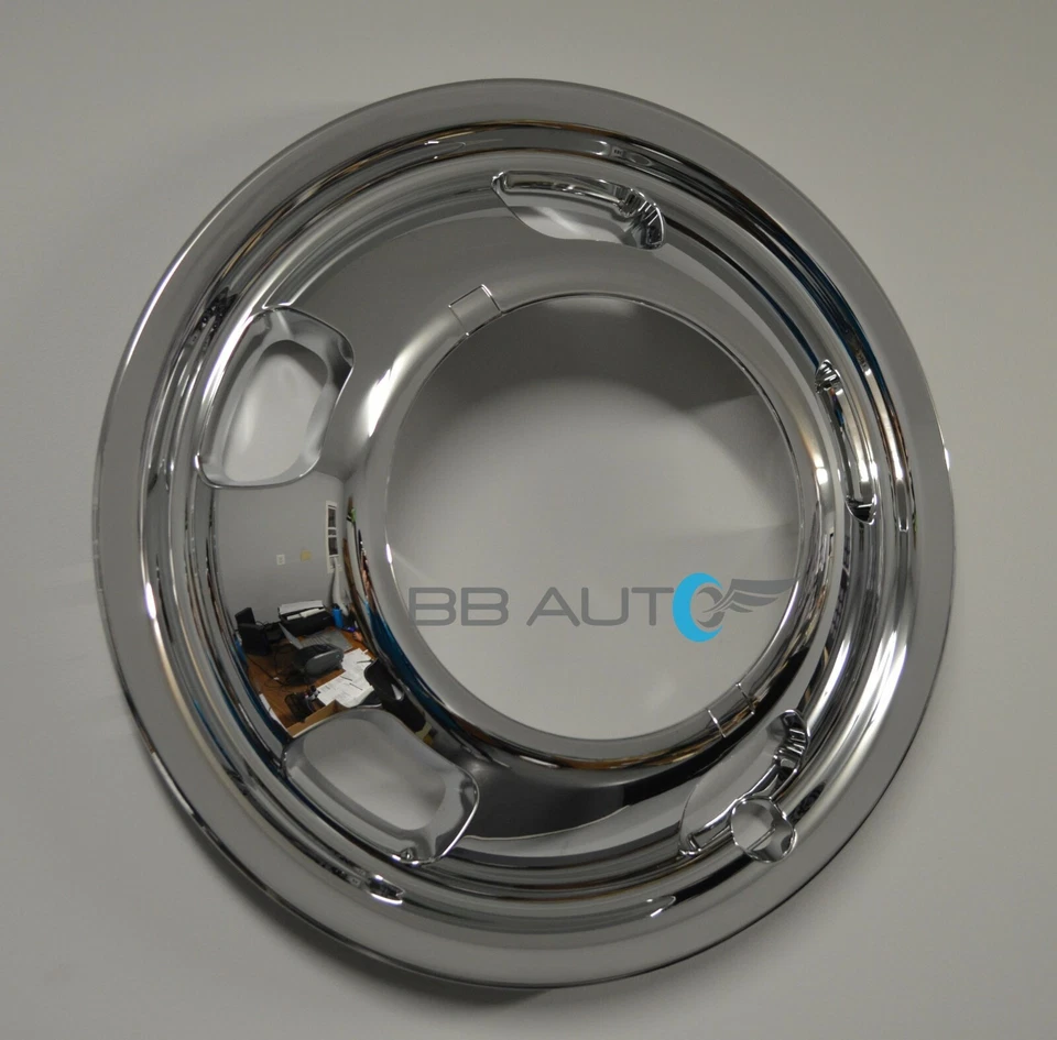 NEW Chrome 17" Front Simulator Wheel Cover for 2003-2017 DODGE RAM 3500 DUALLY - Image 1 of 4