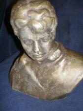 Selumin Figurine bust Yesenin Ussr Original Vintage Stamp Soviet Sculpture Rare