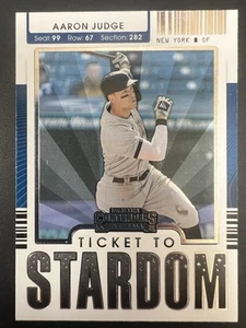 2021 Panini Contenders - Ticket to Stardom Aaron Judge #TTS-AJ - Picture 1 of 2
