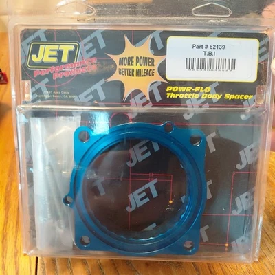 Jet Performance 62139 Throttle Body Spacer Powr-Flo For Chrysler Jeep 5.7L-6.4L - Image 1 of 2