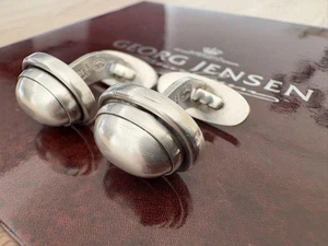 Gemelos Georg Jensen 44B sin accesorios - Imagen 1 de 10