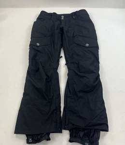 Burton Lucky Damenhose schwarz Cargo Schnee Ski Snowboard Größe Small kurz - Bild 1 von 9
