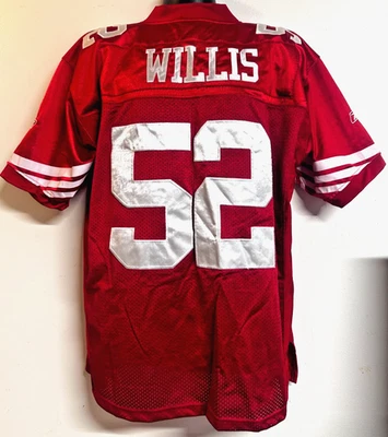 NFL San Francisco 49ers #52 Patrick Willis  Football Jersey Mens SZ: 50 Red Used - Image 1 of 4